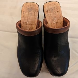 Kork's Leather Clogs 7m Used